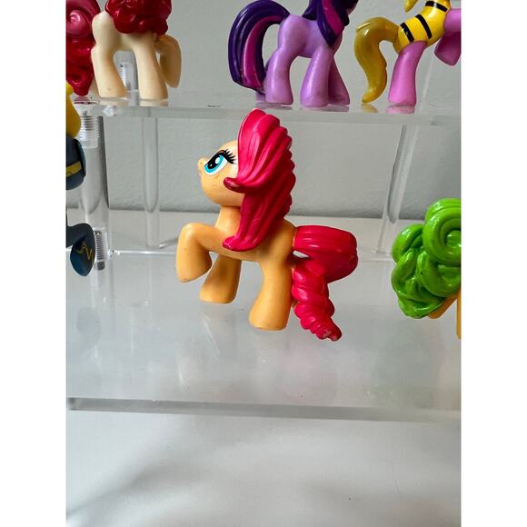My Little Pony Mini G4 Blind bag Mixed Figures and 1 McDs Rarity Toy Lot of 10 - Picture 4 of 12